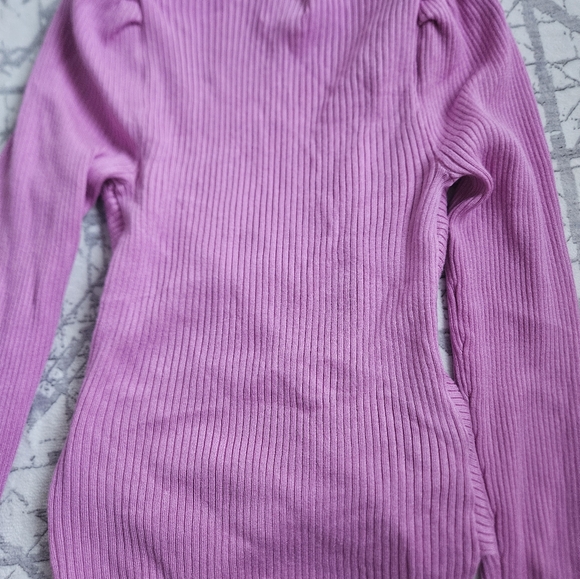 Knit Wrap Sweater pink rose - Picture 7 of 9